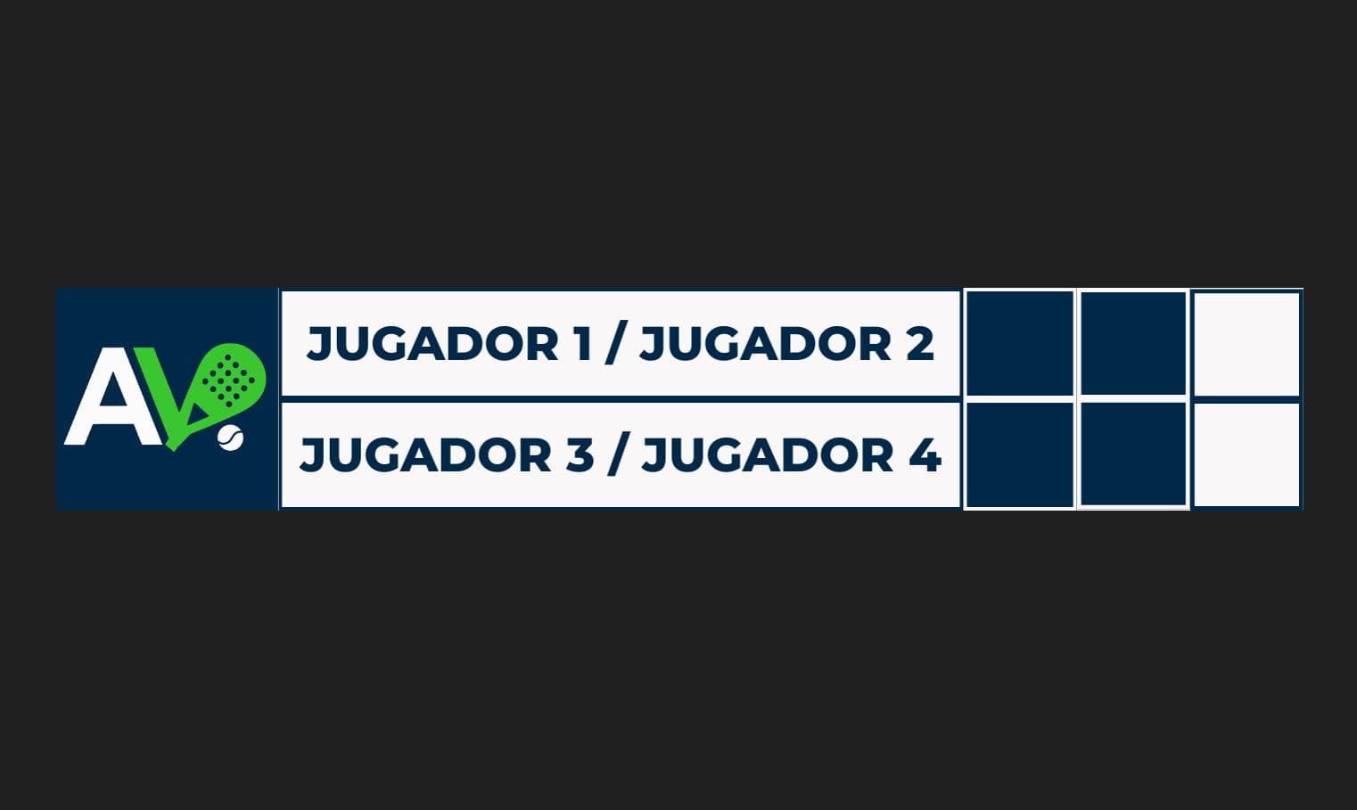 Video del partido con marcador